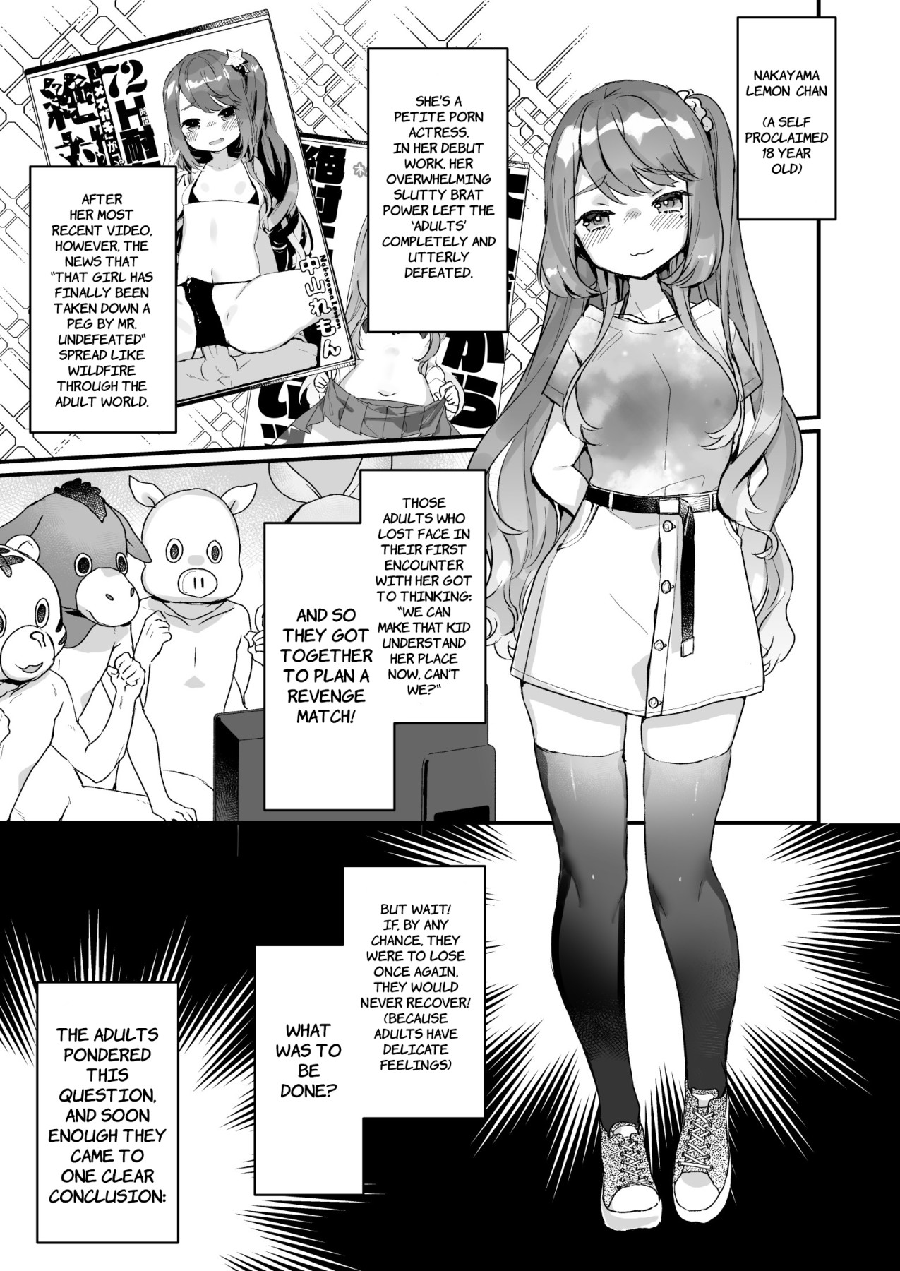 Hentai Manga Comic-I'm An Adult, So I'll Never Lose!!!-Read-4